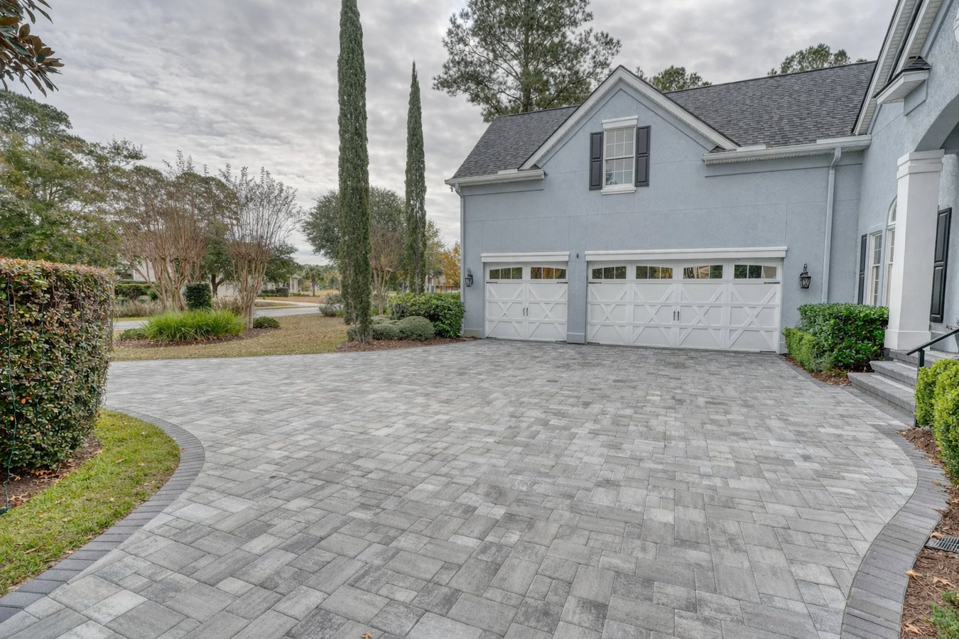 Driveway pavers in Carlsbad, CA