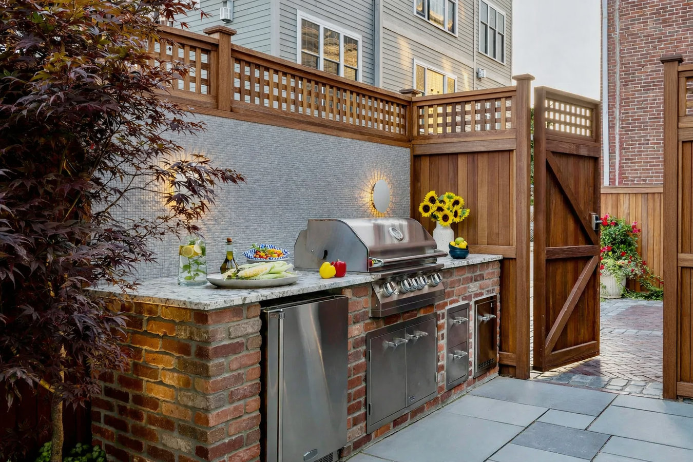 Outdoor kitchen masonry in Carlsbad, CA